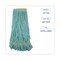 Boardwalk Large Looped-End Wet Mop, Green, Cotton/Synthetic, PK12, BWK1200XLCT BWK1200XLCT - alternate 4